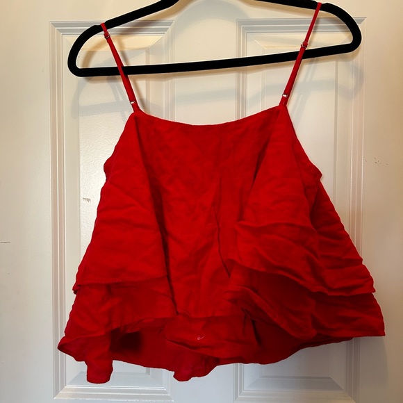 BP red bouncy top - Picture 2 of 3